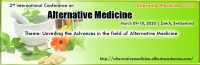 2nd International Conference on Alternative Medicine