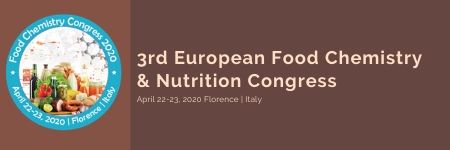 3rd European Food Chemistry & Nutrition Congress, Firenze FI/Florence/Italy, Italy