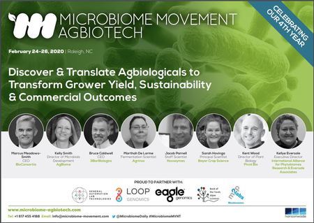 4th Microbiome Mvmt - AgBioTech 2020, Durham, North Carolina, United States