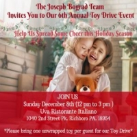 The BogradExperience 6th Annual Toy Drive