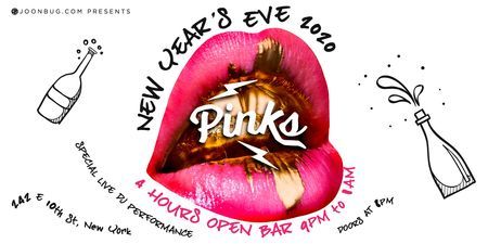 Pink's New Years Eve 2020 Party, New York, United States