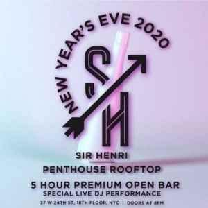 Sir Henri Rooftop New Years Eve Party 2020, New York, United States