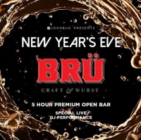 Joonbug.com Presents Bru Craft and Wurst New Years Eve Party