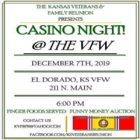 Kansas Veterans and Family Reunion Casino Night