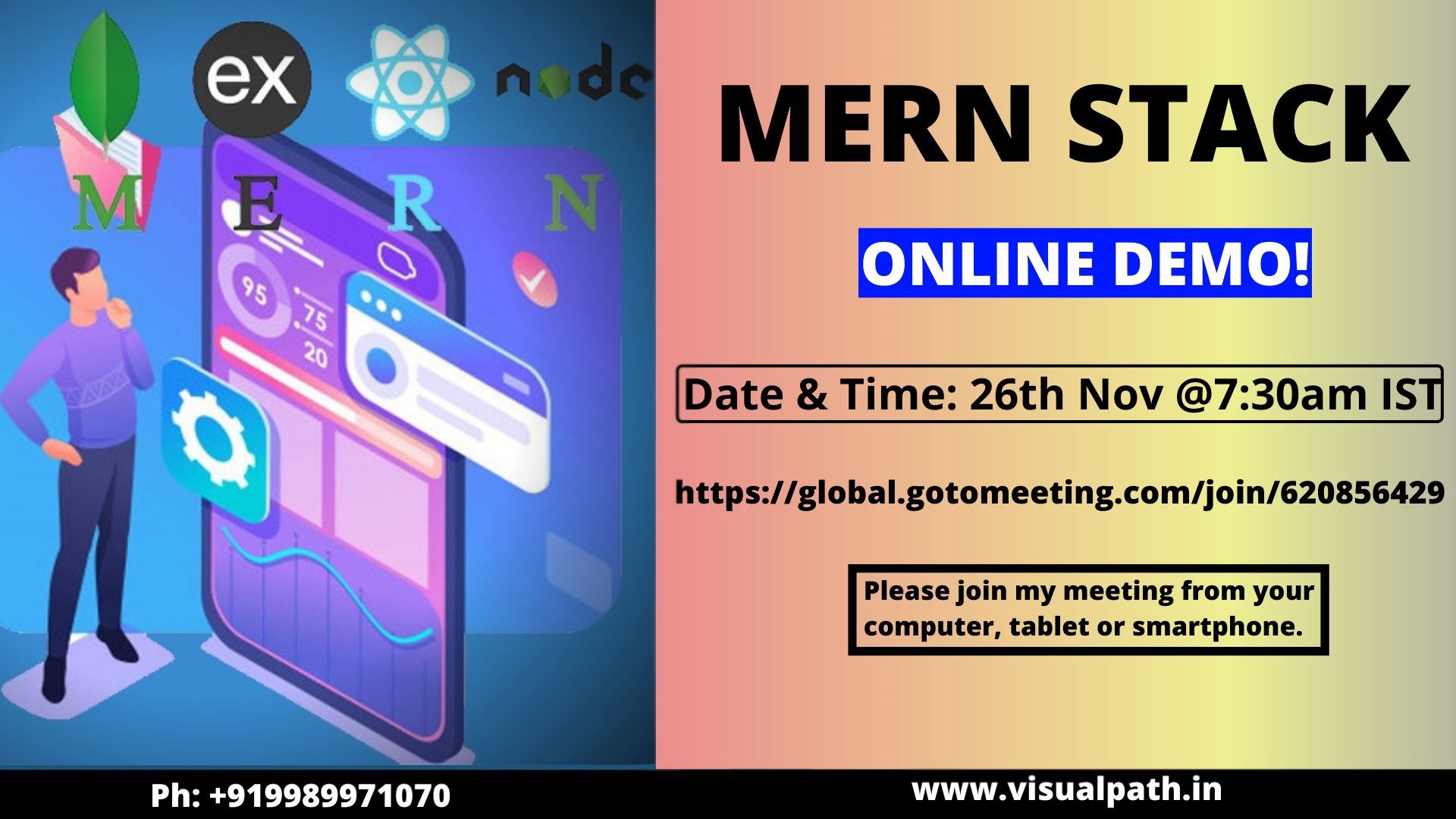 Mern stack training in hyderabad, Hyderabad, Andhra Pradesh, India