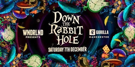WNDRLND presents Down The Rabbit Hole at Gorilla with Jamie Roy, Manchester, Greater Manchester, United Kingdom