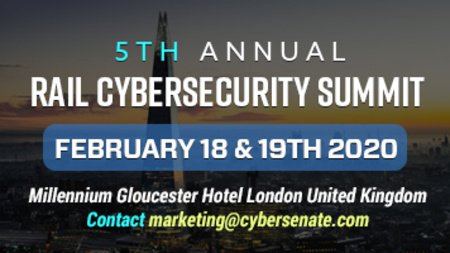 Rail Cyber Security Summit, London, United Kingdom