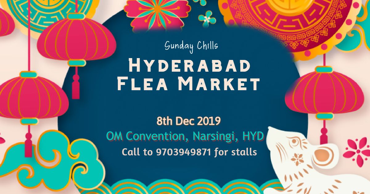 Sunday Chills - Hyderabad Flea Market - BookMyStall, Hyderabad, Telangana, India