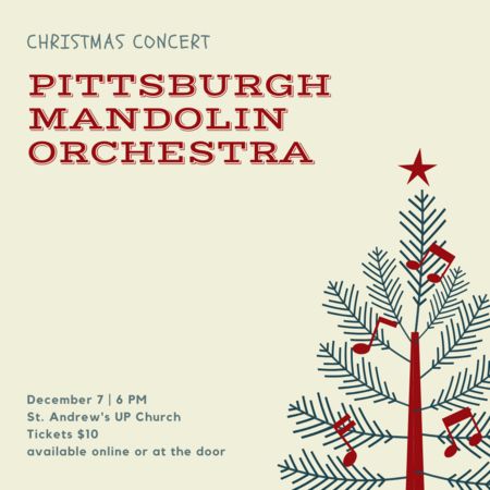 Pittsburgh Mandolin Orchestra Christmas Concert, Allegheny, Pennsylvania, United States