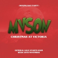 MVSON Presents: Boxing Day