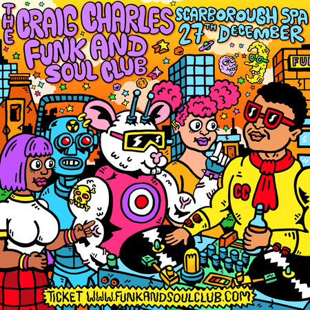 Craig Charles Funk and Soul Club - Scarborough, Scarborough, North Yorkshire, United Kingdom