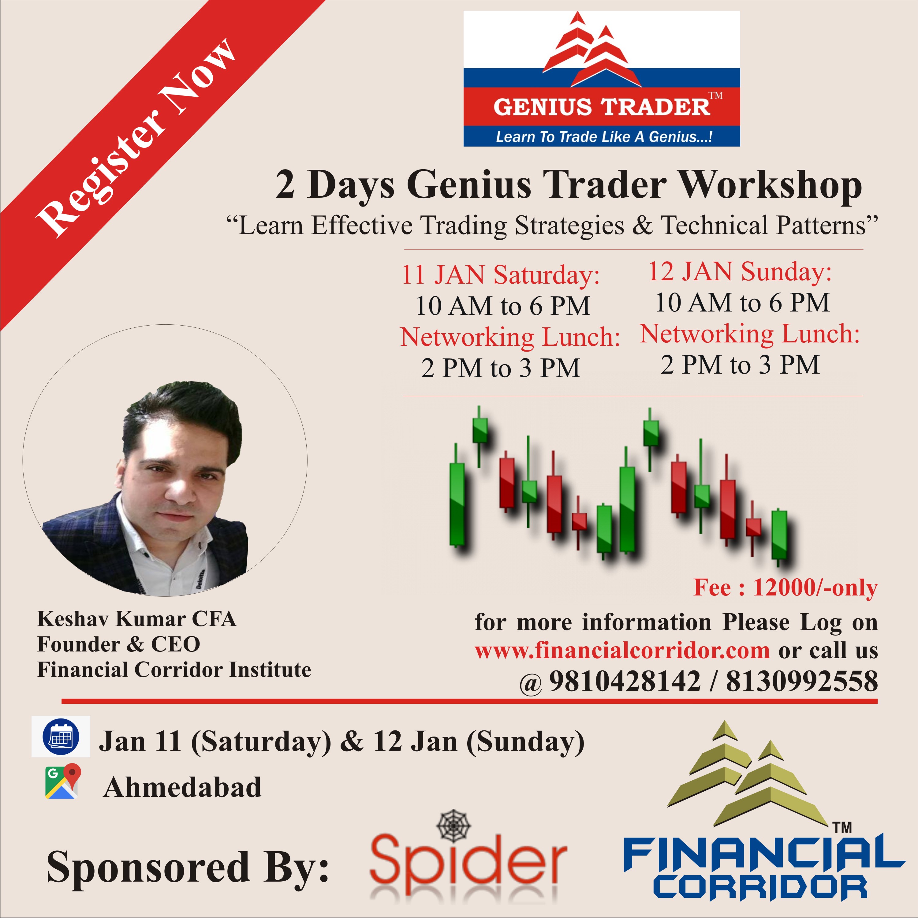 Genius Trader Technical Analysis Workshop Coming Soon, Ahmedabad, Gujarat, India