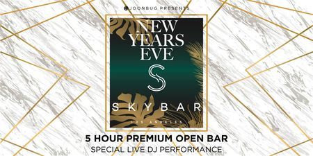 Skybar at Mondrian Hotel New Years Eve 2020 Party, Los Angeles, California, United States