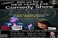 11th Annual New Years Eve Comedy Shows 8:30 and 10:30  - w/ Kelly MacFarland