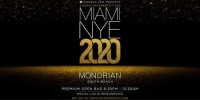 Joonbug.com Presents Mondrian South Beach Hotel New Years Eve Party 2020