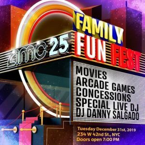 The Official AMC Times Square Family Fun Fest New Years Eve Party 2020, New York, United States