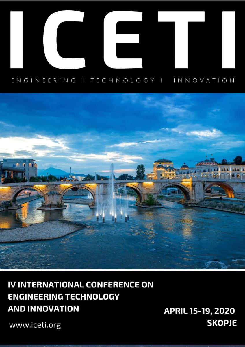 4th International Conference on Engineering Technology and Innovation ICETI, Skopje, Macedonia (FYROM)