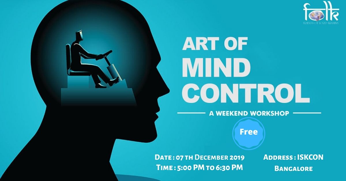 Art of Mind Control- Free Workshop at ISKCON Temple, Bangalore, Karnataka, India