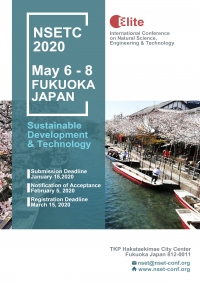 2020 International Conference on Natural Science, Engineering and Technology in Fukuoka