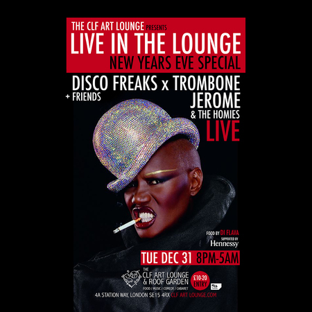 Live In the Lounge NYE Special with Disco Freaks and Trombone Jerome (Live), London, United Kingdom