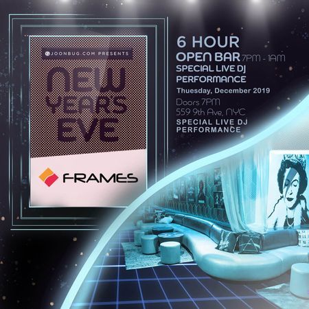 Frames Times Square New Years Eve 2020 Party, New York, United States