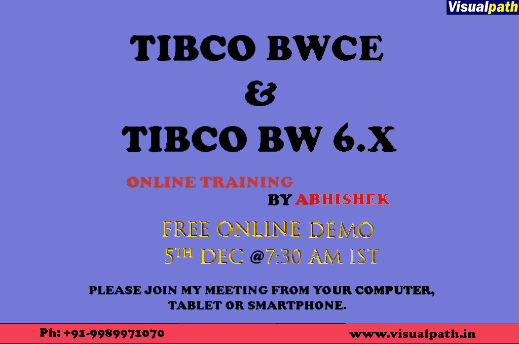 TIBCO BW6.x training in hyderabad, Hyderabad, Telangana, India
