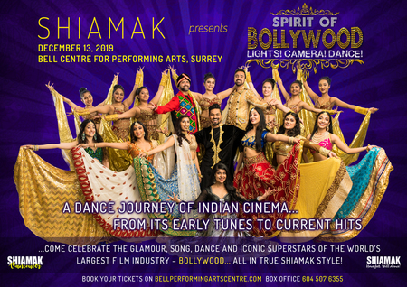 'spirit of BOLLYWOOD' by SHIAMAK Vancouver, Surrey, British Columbia, Canada
