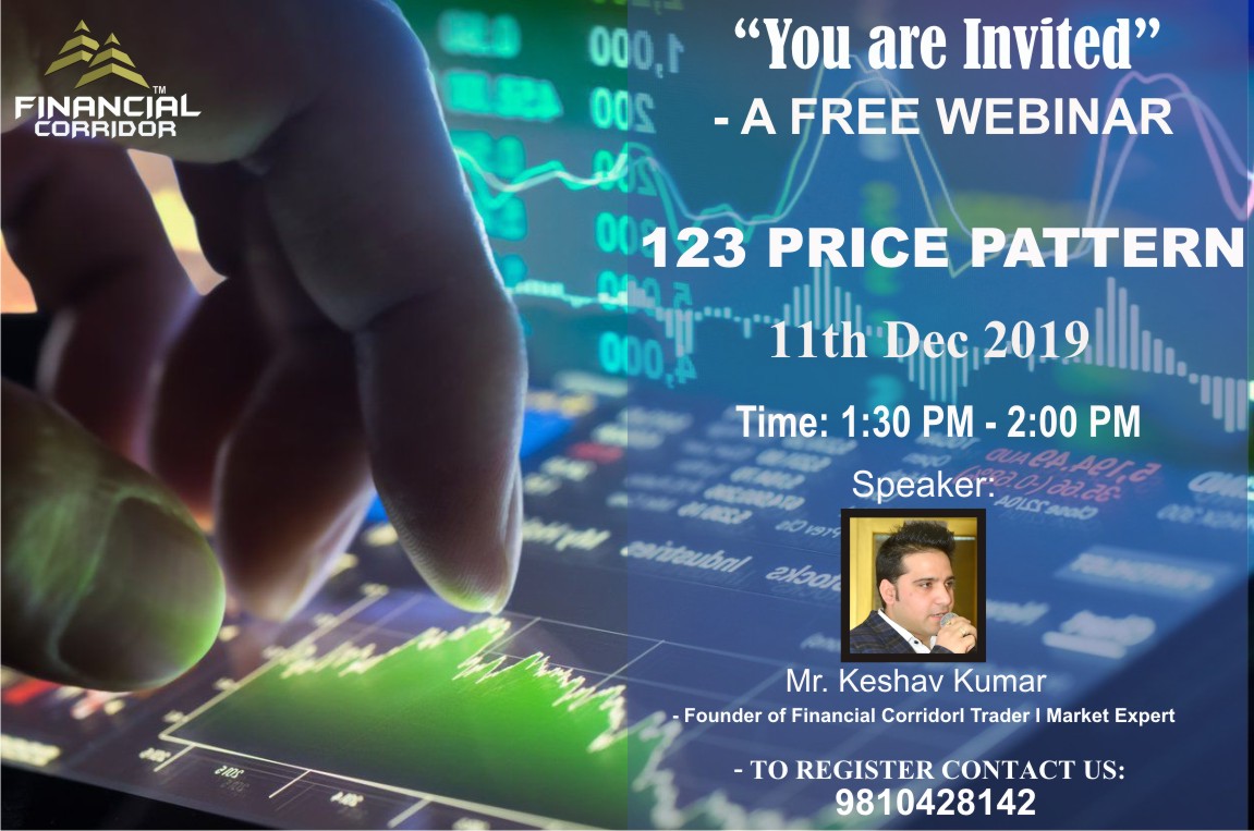 Free Stock Market Webinar on 123 PricePatterns, North Delhi, Delhi, India