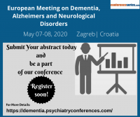 European Meeting on Dementia, Alzheimer’s and Neurological Disorders
