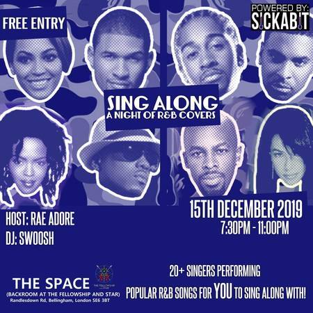 SING ALONG - A Night of R&B Covers - The Fellowship and Star, London, United Kingdom