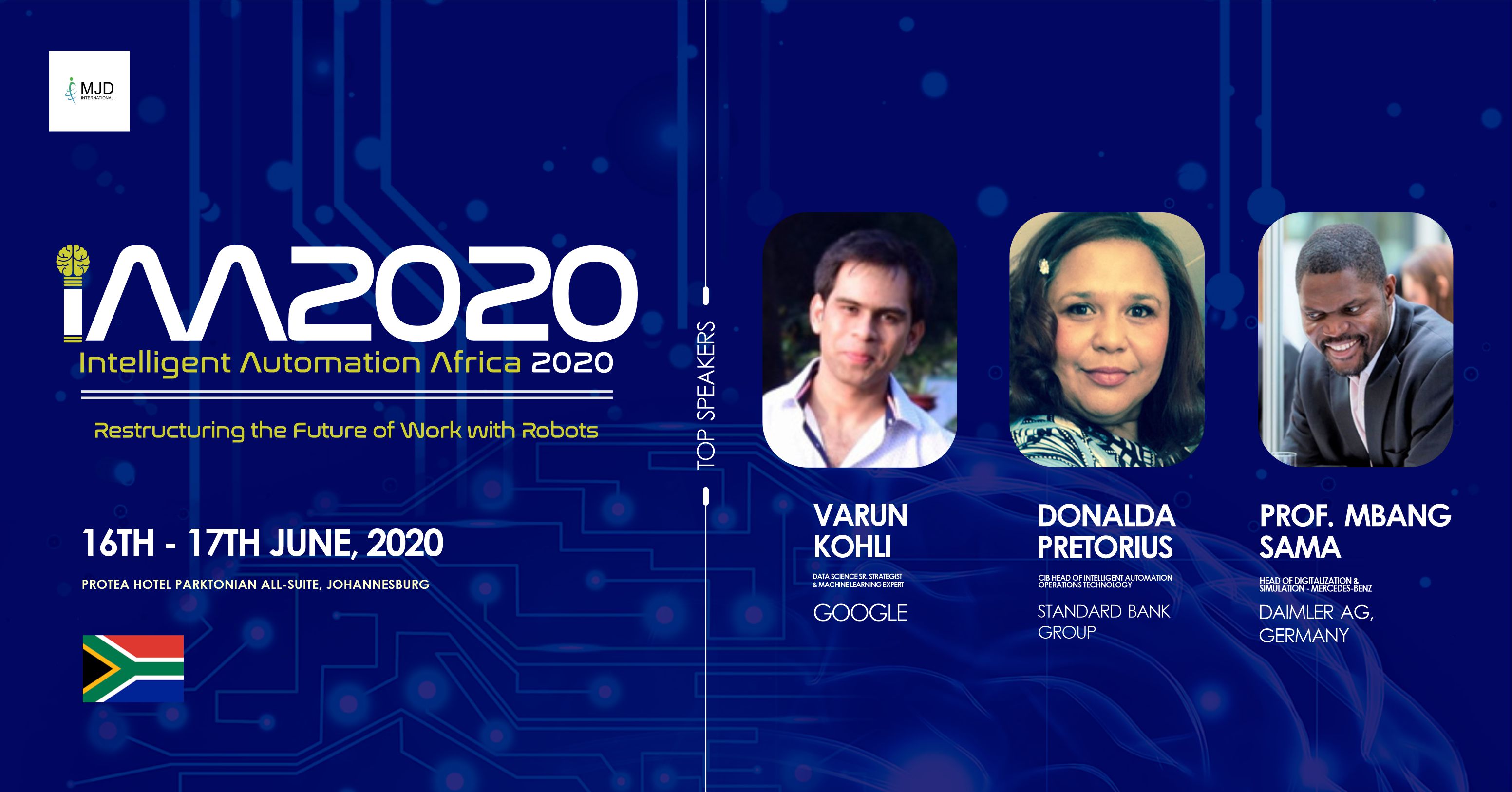 Intelligent Automation Africa 2020, Johannesburg, South Africa,Gauteng,South Africa