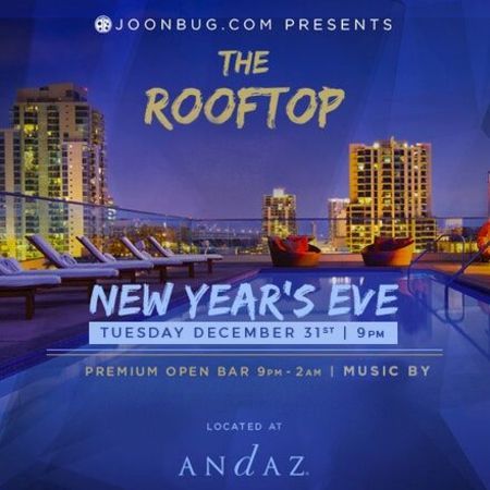 Andaz Hotel Rooftop New Years Eve Party 2020, San Diego, California, United States