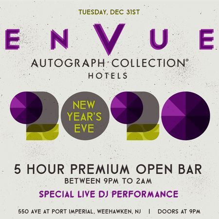 Envue Autograph Collection New Years Eve 2020 Party, Weehawken, New Jersey, United States