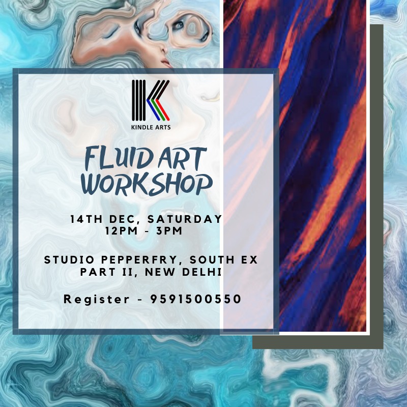 Fluid Art Workshop | Kindle Arts, New Delhi, Delhi, India