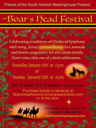 The Boar's Head Festival, Harwich, Massachusetts, United States