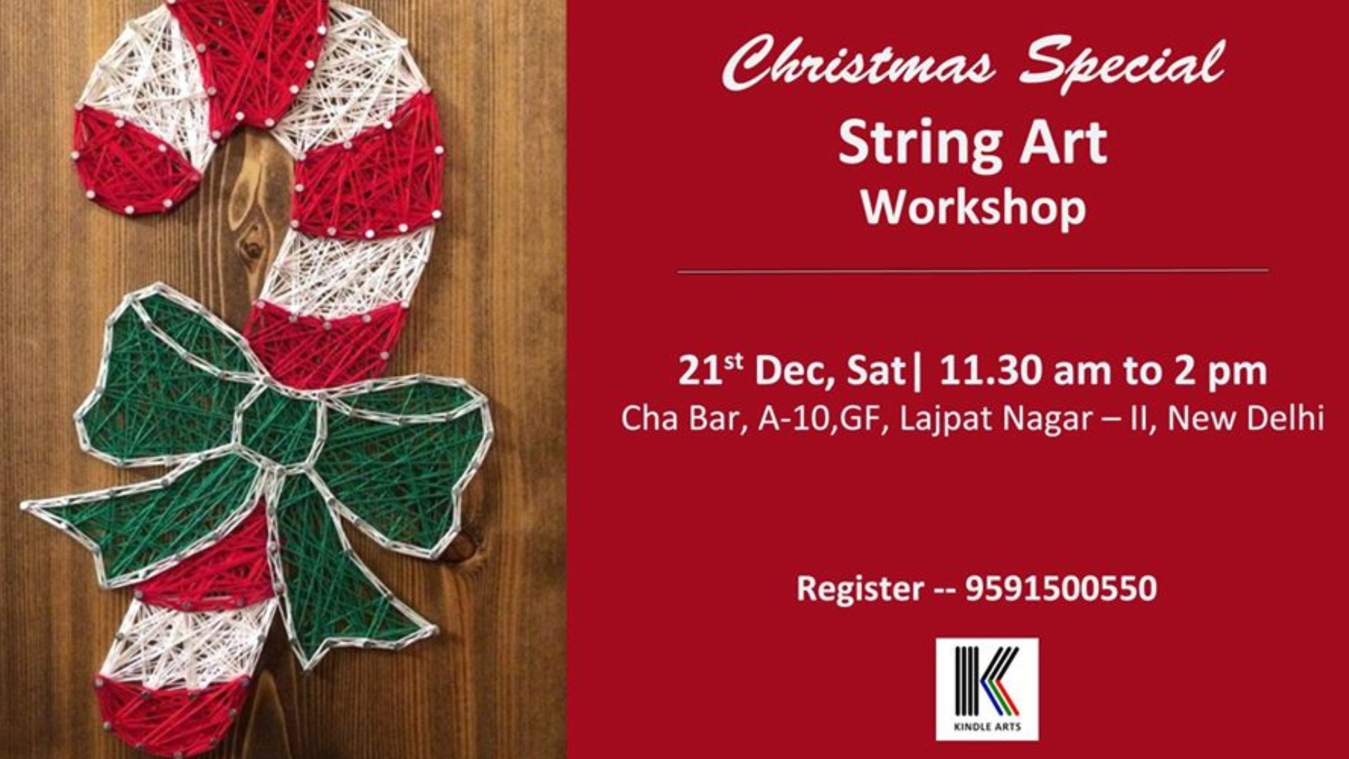 String Art Workshop | Kindle Arts, New Delhi, Delhi, India