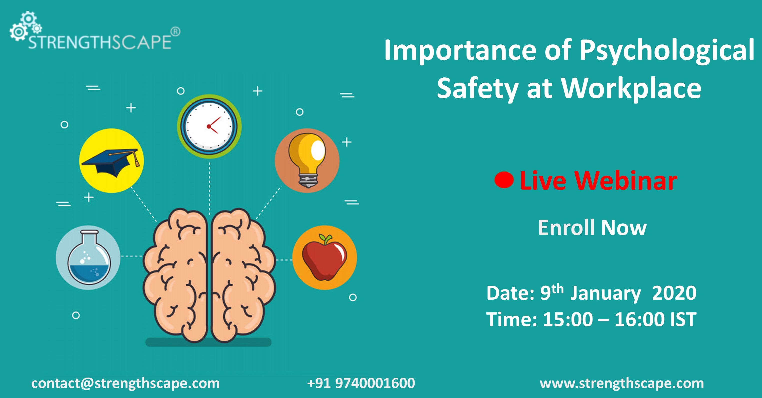 [Webinar] Importance of Psychological Safety at Workplace, Bangalore, Karnataka, India