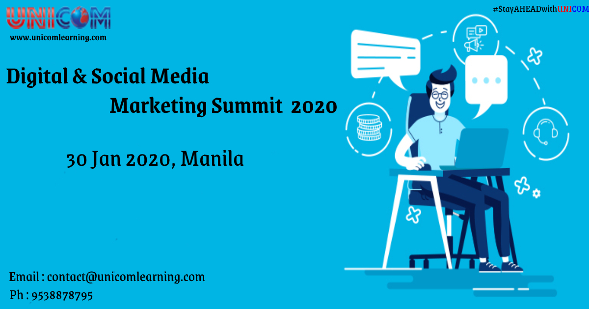 Digital and Social Media Marketing Summit 2020 - Manila, Manila, Philippines