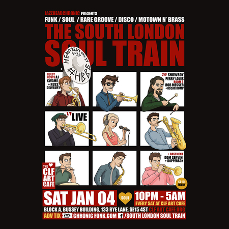 The South London Soul Train with Heavy Beat Brass Band (Live) + More, London, England, United Kingdom
