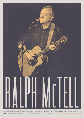 Ralph McTell's Christmas Benefit Concert, London, England, United Kingdom