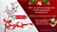 Christmas Event on Website Design and Mobile Application Development in Toronto