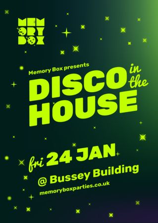 Memory Box - Disco in the House, London, England, United Kingdom