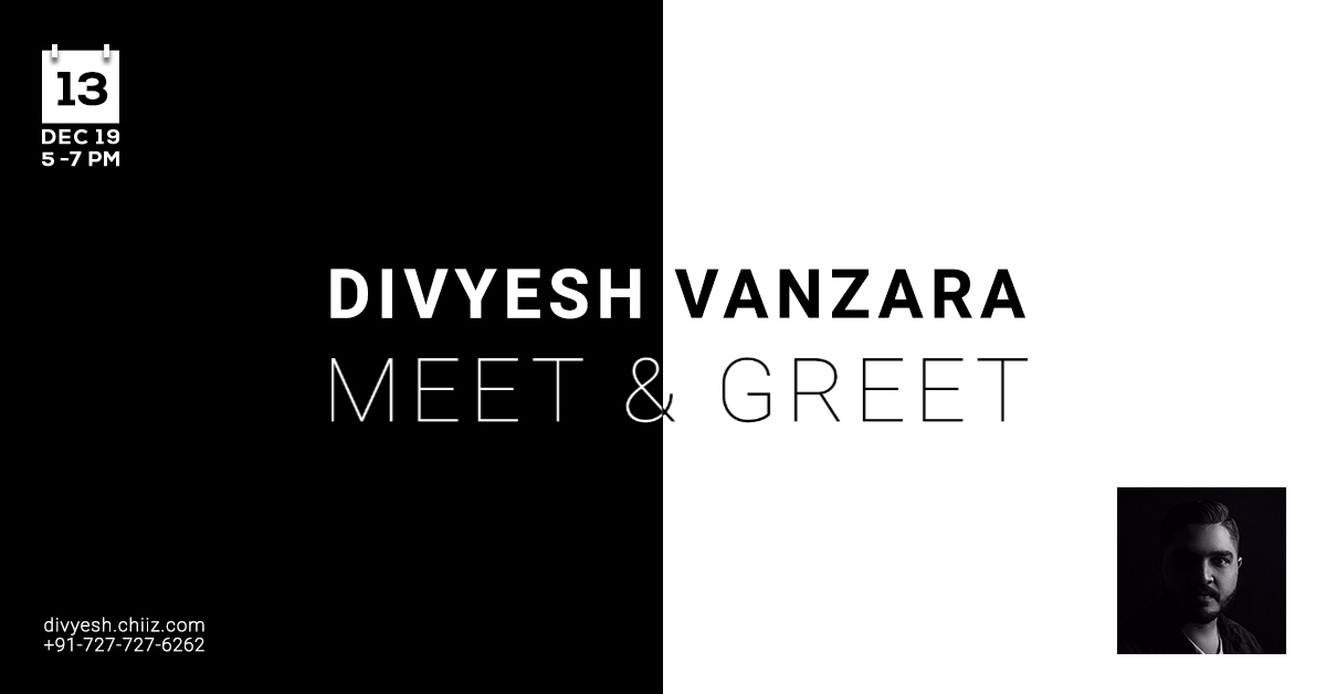 Meet & Greet with Divyesh Vanzara, Bangalore, Karnataka, India
