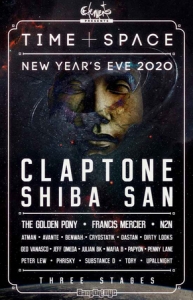 BangOn Time Space New Year's Eve Party with Claptone and Shiba San