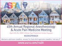 45th Annual Regional Anesthesiology and Acute Pain Medicine Meeting