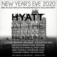 Glitter City's New Years Eve Celebration at the Hyatt Bellevue Party 2020