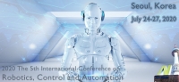 2020 The 5th International Conference on Robotics, Control and Automation (ICRCA 2020)