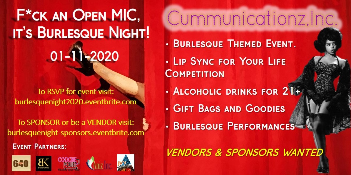 Burlesque Open Mic - F*ck an Open MIC, it's Burlesque Night!, Fulton, Georgia, United States