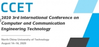 2020 3rd International Conference on Computer and Communication Engineering Technology (CCET 2020)