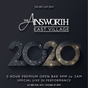 Ainsworth East Village New Years Eve 2020 Party, New York, United States